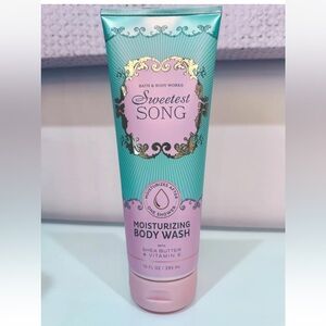 Bath & Body Works Sweetest Song Moisturizing Body Wash - Pink and Teal New